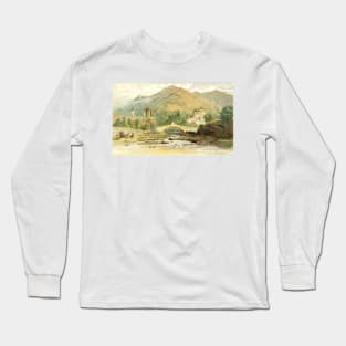 Vintage Italian scenery Long Sleeve T-Shirt